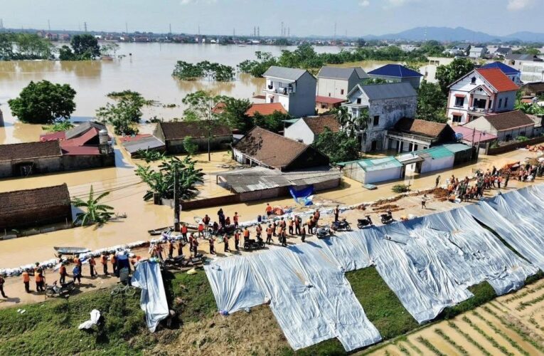 Thông tin đồng chí ra di trong lúc chống lũ ở Bắc ninh