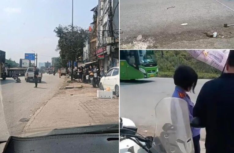 Vid: eo dựng hiện trường vụ Phương Ba Sáu ép xe máy
