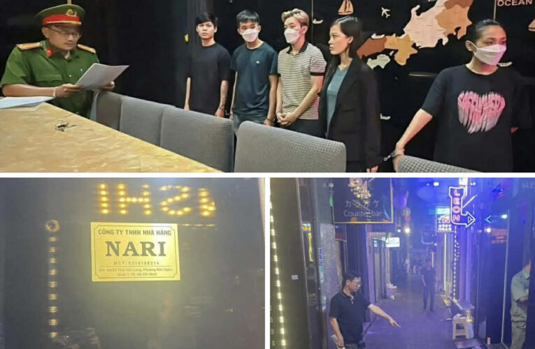Truy tố 6 bị cáo dùng vI, ép khách trả tiền karaoke